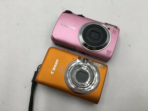 ♪▲【Canon キャノン】コンパクトデジタルカメラ 2点セット IXY DIGITAL 110 IS/PowerShot A3300 IS まとめ売り 1130 8