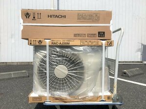 未使用品 HITACHI 日立 100V 10畳 白くまくん ルームエアコン RAS-AJ28M ＋ RAC-AJ28M W スターホワイト ※2022年モデル