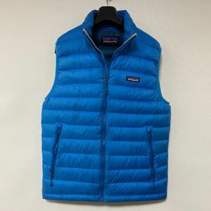 美品 2015 年 限定 ECTB パタゴニア ダウンセーター ベスト S patagonia down sweater vest ブルー