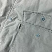 美品 BEDWIN ビッグシルエット 中綿 シャツ ジャケット 3 ベドウィン ナイロン ポリエステル オーバーサイズ スナップ_画像7