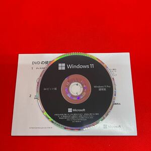 Windows 11 Pro 64bit DSP版 DVD プロダクトキーなし　 新品ディスクのみ (k01)