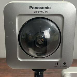A2471)中古 Panasonic BB-SW175A ネットワークカメラ POE動作確認 スタンド カバー 付きの画像2