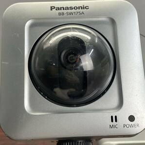 A2471)中古 Panasonic BB-SW175A ネットワークカメラ POE動作確認 スタンド カバー 付きの画像3