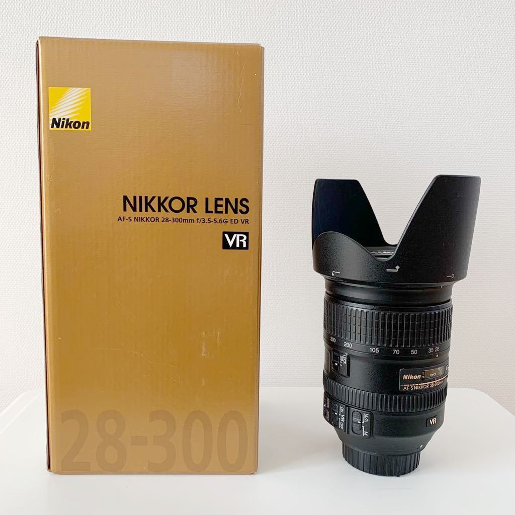 Yahoo!オークション -「af-s nikkor 28-300mm f3.5-5.6 g ed vr