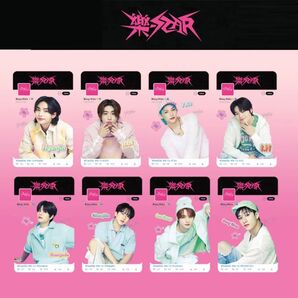StrayKids クリア PVC ロモカード 樂-STAR ③