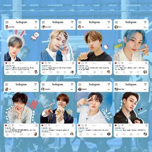 StrayKids クリア PVC ロモカード 樂-STAR ④