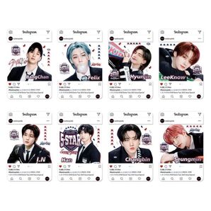 StrayKids クリア PVC ロモカード 5-STAR