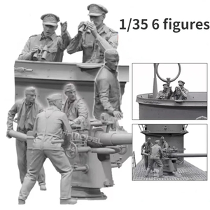 [ scale 1/35] resin resin figure kit military ....6 body weapon etc. none not yet painting unassembly 