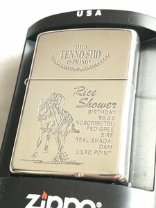 絶版希少■1997 ライスシャワー 第111回 天皇賞 優勝馬 zippo■生産終了品 入手困難 競馬