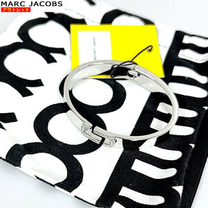 【72042BS】未使用・アウトレット処分品　MARC JACOBS/マーク ジェイコブス　バングル　J103MT2RE22　シルバー　レディース