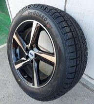 12月入荷 スタッドレス ボルボ VOLVO V90 クロスカントリー ヨコハマ アイスガード SUV 235/55R18 新品タイヤホイールセット_画像6