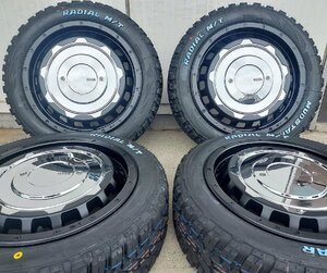 クロスビー アクア ルーミー トール LEXXEL SwaGGer Mudstar Radial MT 175/60R16 タイヤホイール 16インチ ホワイトレター