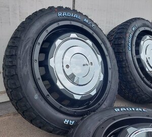 プリウス ステップワゴン VOXY LEXXEL SwaGGer Mudstar Radial MT 205/60R16 タイヤホイール 16インチ ホワイトレター