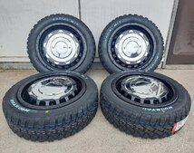 クロスビー アクア ルーミー トール LEXXEL SwaGGer Mudstar Radial MT 175/60R16 タイヤホイール 16インチ ホワイトレター_画像2