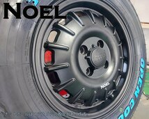 タウンエース ライトエース TOYO OPENCOUNTRY RT 165/80R14 ホワイトレター 14インチ タイヤホイールセット_画像5