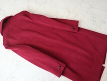 新品同様★マックスマーラ Max Mara★Italy製★白タグ★アルパカ&ウール★きれい色ボルドー ロングコート size 38 ～M相当～_画像4