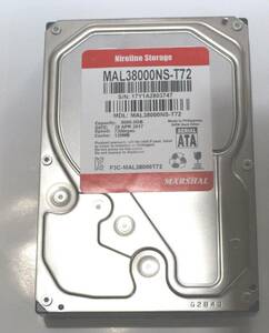 8TB 3.5インチ内蔵用ハードディスク MARSHAL MAL38000NS-T72 7200rpm