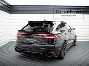 アウディ RS Q8 / RSQ8 リア トランク スポイラー / ウイング ハッチ スポイラー トリム エクステンション リア ゲート ロアー スポイラー