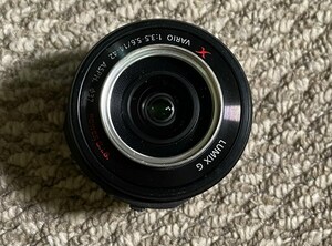 LUMIX G X VARIO PZ 14-42mm/F3.5-5.6 POWER O.I.S.　フィルター付き電動ズームのパンケーキレンズ