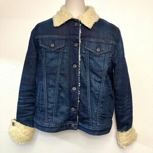 DIESEL ディーゼル BOA JACKET デニムジャケット　レディース インディゴ ボア