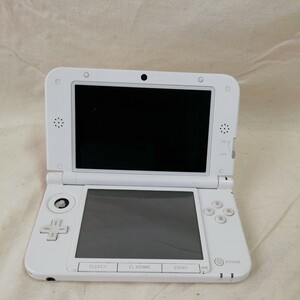 g_t　M603　現状　動作品　ニンテンドー3DS LL　ホワイト　SPR-001(JPN)　本体　任天堂　Nintendo　ゲーム機　中古