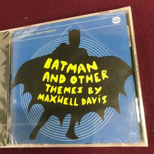 g_t M970 CDバットマン主題歌　BATMAN AND OTHER THEMES BY MAXWELL DAVIS