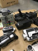 ④大量 ビデオカメラ 撮影機器 カメラ SHARP CANON Panasonic HITACHI Victor YASHICA など いろいろ おまとめ _画像6