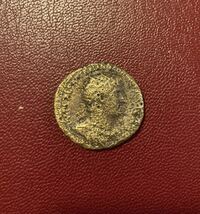 古代ローマ帝国　ハドリアヌス　ドゥポンディウス銅貨　（古代コイン　古代ギリシャ　デナリウス銀貨　テトラドラクマ銀貨）_画像1