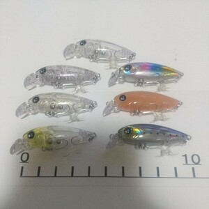 T７　新品　ファイブスター コザカナミノー 40　７色セット　 メバル　カマス　シーバス　アジング　ライトゲーム　小魚ミノー　