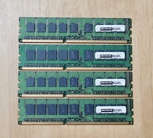 32GB AW-1333-8GB x4枚 PC3-10600 240PIN DIMM ECC 対応機種 2009/2010/2012MacPro