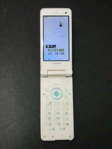 【中古】 docomo STYLE series SH-11C ホワイト ガラケー 携帯電話 制限○ ①