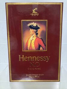 ヘネシー Hennessy XO 古酒 コニャック ブランデー COGNAC 金キャップ ボトル 金 700ml 未開栓　当時物