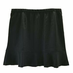 KFC0430* новый товар юбка задний застежка-молния 114-122 размер черный 