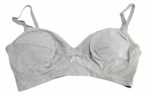 SI0661* new goods maternity bras ja- strap adjustment possible . sweat speed .. origin centre ribbon one touch hook 3L size gray postage 350 jpy 