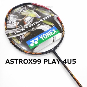 送料込/新品/ヨネックス/4U5/赤/最新モデル/アストロクス99プレイ/ASTROX99 PLAY/AX99-P/99プロ/99PRO/ゲーム/88D/ASTROX/YONEX/100ZZ/99