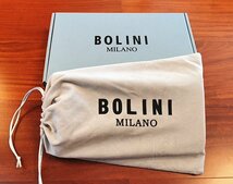 最高峰逸品*イタリア製※定価18万◆イタリア・ミラノ発*BOLINI/ボリニ・最上級牛革・クロコダイル*ラウンドファスナー 長財布・茶色_画像8