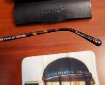 高級*イタリア製★「OLIVER PEOPLES/オリバーピープルズ」伝説の大人気作・OV5186・ボストン・鼈甲・メガネフレーム_画像8