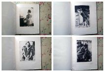 45533/アンデシュ・ソーン 画集 Anders Zorn His Life and Work 1921年 フォト・グラビア8点 背革装 天金 スウェーデンの画家 水彩画 版画_画像5
