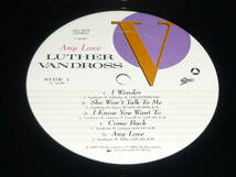 Luther Vandross / Any Love ～ US / 1988年 / EpicOE 44308 /Marcus Miller/Paul Jackson JR/Buddy Williams/James Ingram/Lisa Fisher_画像4