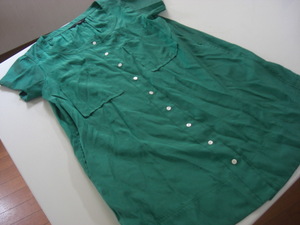 beautiful goods Florent long blouse green 