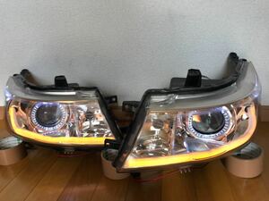 MH23s Wagon R stingray head light sequential tube 2 color luminescence other 