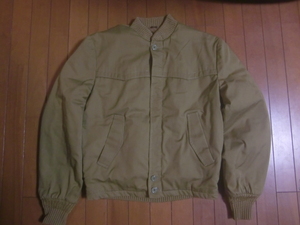 60s70s oakbrook sportswear sears 裏ボア ハリントン ダービー 棒talon USA ビンテージ 38