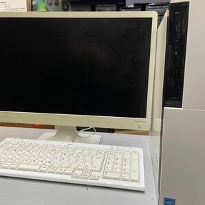 テレワーク用22インチモニター付きNECデスクトップPCセット