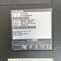 B1510 東芝T350/56BR　/　PT35056BBFRノートパソコン メモリー4GB HDD640GB_画像9