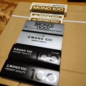 Tombow　トンボ　TombowPencil　トンボ鉛筆　トンボ鉛筆製作所　MONO100　モノ１００　昭和レトロ　レア　廃盤　パッケージ変遷