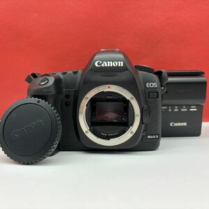 ◆ Canon EOS 5D Mark II デジタル一眼レフカメラ ボディ シャッターOK 動作確認済 バッテリー、充電器付属 キャノン