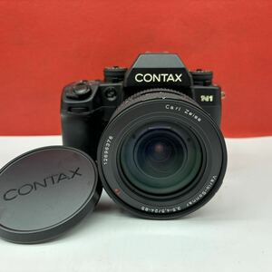 ◆ CONTAX N1 フィルムカメラ 一眼レフカメラ ボディ Carl Zeiss Vario-Sonnar 3.5-4.5/24-85 T* AF動作確認済 コンタックス