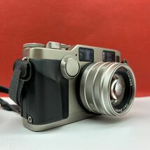 ◆ CONTAX G2 ボディ レンジファインダー Carl Zeiss Planar 2/45 T* レンズ シャッターOK フィルムカメラ TLA140 ストロボ コンタックス_画像4