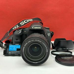 ◆ Canon EOS 7D デジタル一眼レフカメラ ボディ ZOOM LENS EF-S 18-135mm F3.5-5.6 IS STM シャッターOK バッテリー付属 キャノン