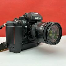 ◆ Nikon F4 フィルムカメラ 一眼レフカメラ AF NIKKOR 28-85mm F3.5-4.5 レンズ MF-23 MB-21 シャッター、露出計OK ニコン_画像4